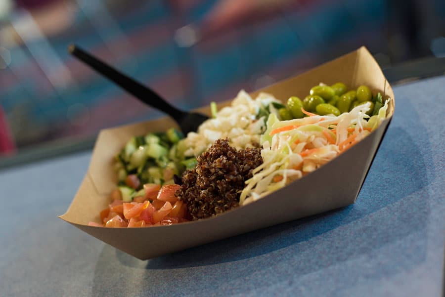 Vegetable Quinoa Salad at Electric Umbrella at Epcot