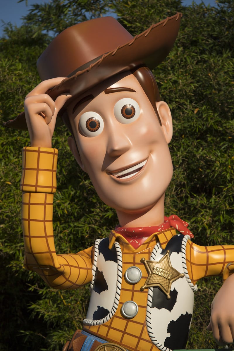 Woody Arrives in Toy Story Land at Disney's Hollywood Studios