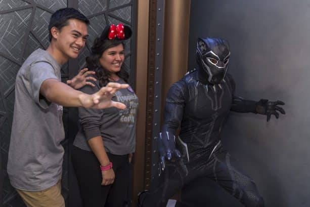 Black Panther at Disney California Adventure Park