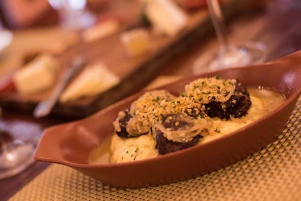 | The Main Street Mouse Porchetta Spiced Pork Cheeks at Wine Bar George Menu Preview