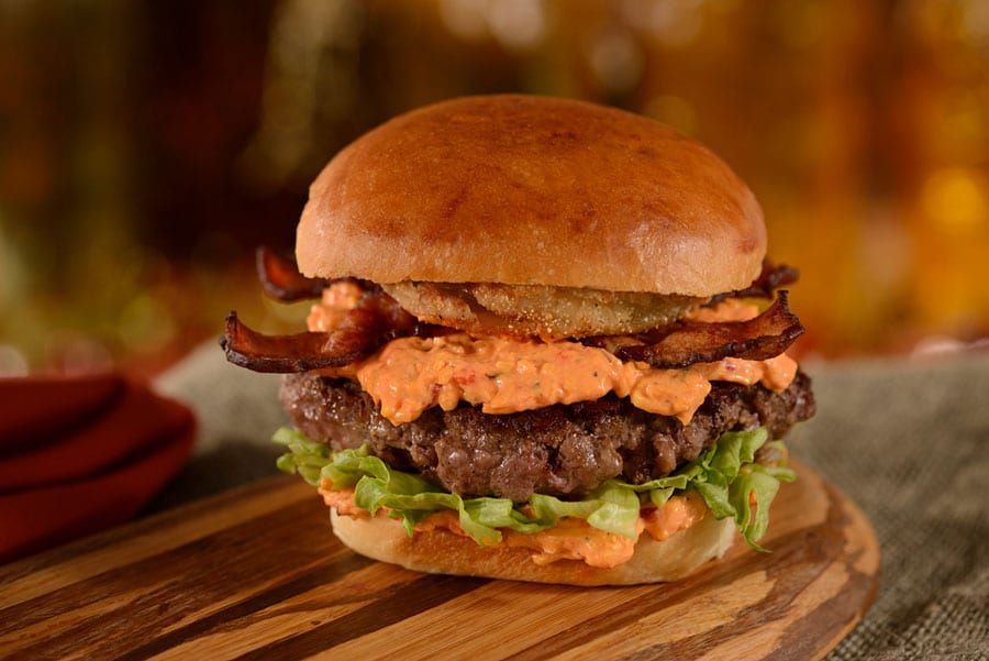 Southern Burger at D-Luxe Burger on the Disney Springs Bourbon Trail