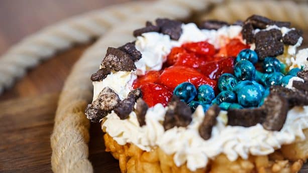 Pixar Fest Funnel Cake in Frontierland