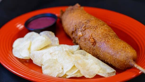 Pixar Fest Corndog from Corn Dog Castle