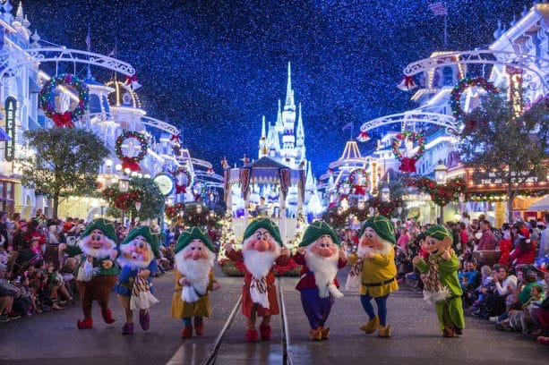| The Main Street Mouse Mickey's Once Upon a Christmastime Parade at Mickey’s Very Merry Christmas Party