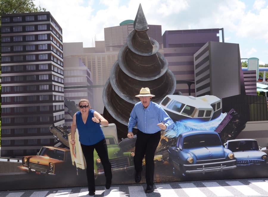 Disney PhotoPass photo ops at the Incredible Tomorrowland Expo in Magic Kingdom Park