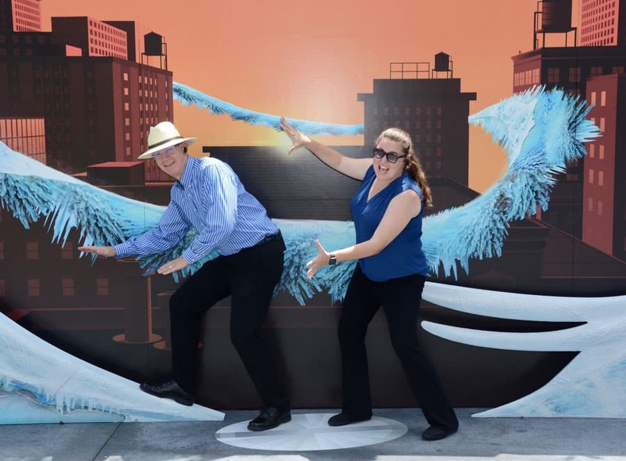 Disney PhotoPass photo ops at the Incredible Tomorrowland Expo in Magic Kingdom Park