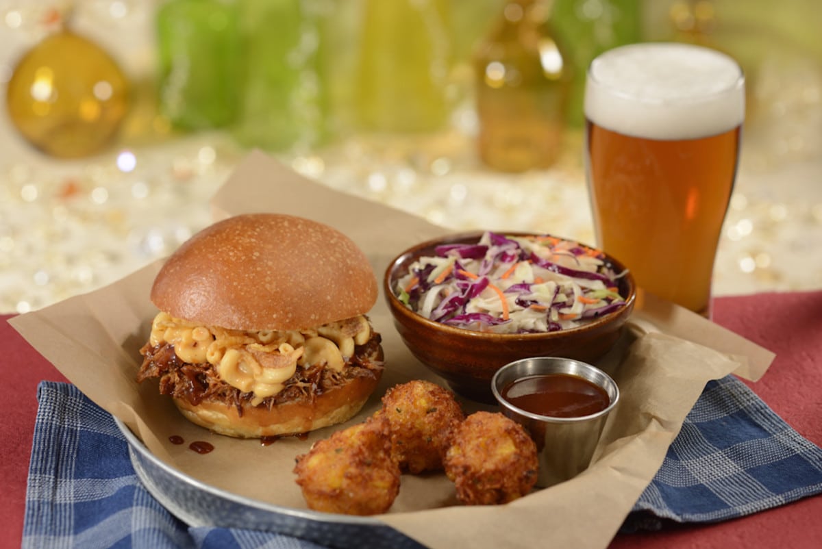 Bbq Pulled Pork Sandwich at the Diamond Horseshoe at Magic Kingdom Park