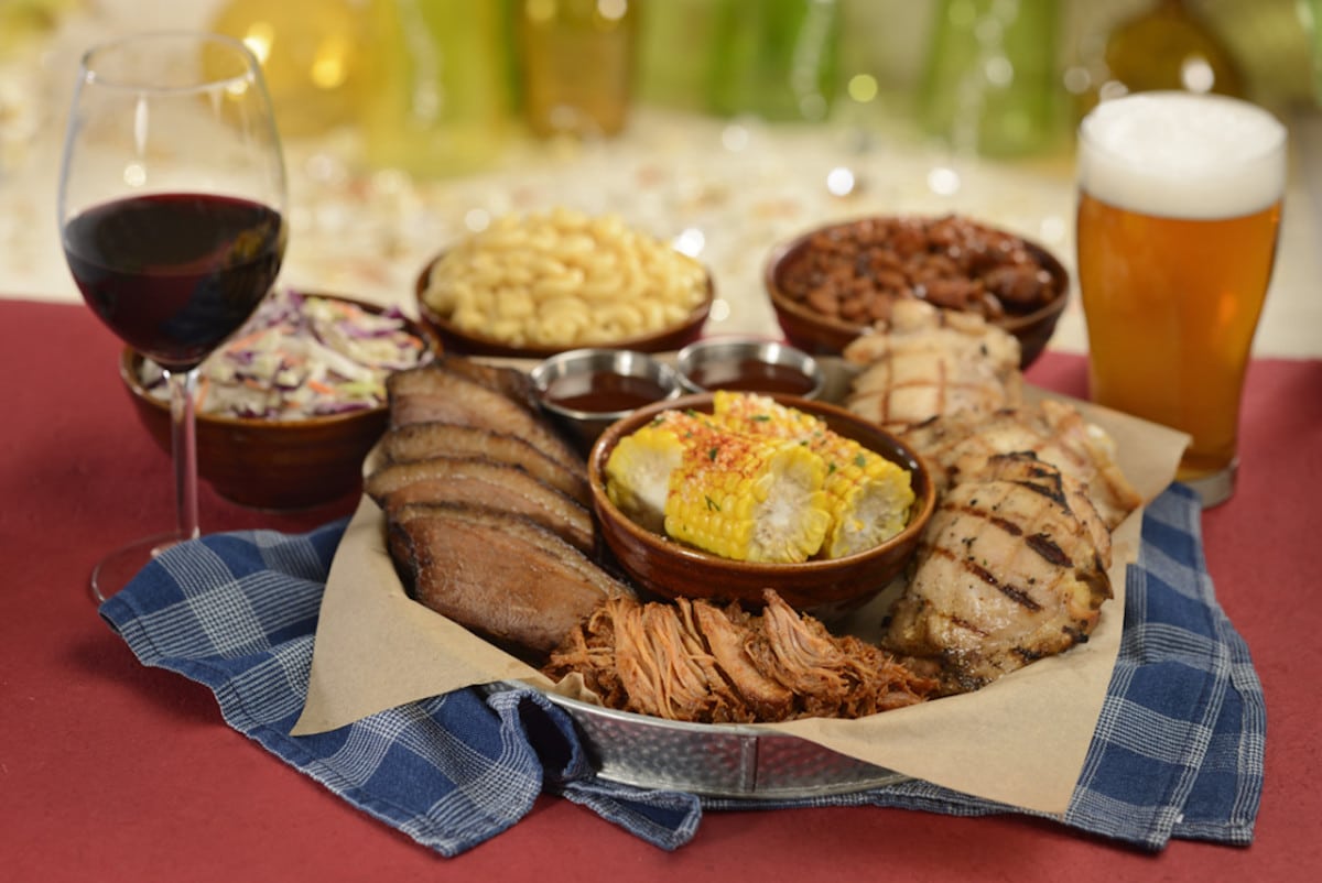Entrée Platter at the Diamond Horseshoe at Magic Kingdom Park
