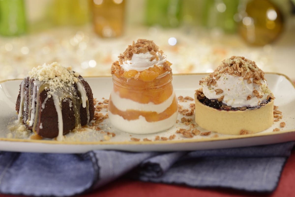 Dessert Platter at the Diamond Horseshoe at Magic Kingdom Park