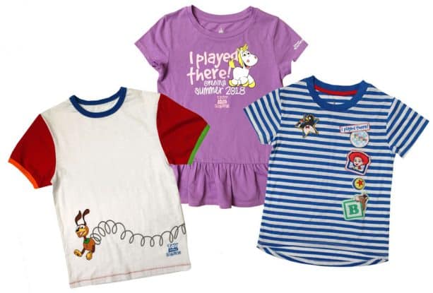 'I Played There' commemorative T-shirts for kids from Toy Story Land at Disney's Hollywood Studios