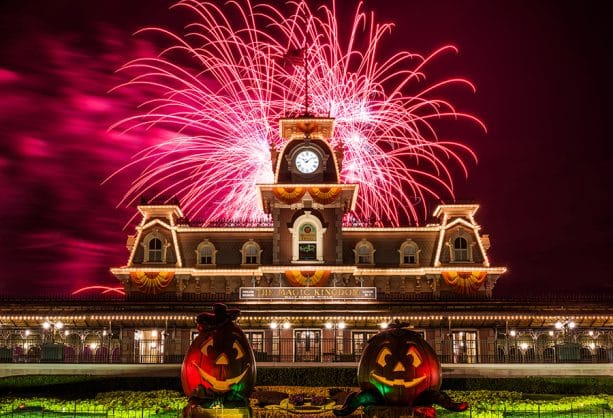 Fireworks Mickeys Not So Scary Halloween Party