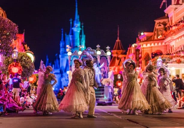 Dancing Ghosts at Mickeys Not So Scary Halloween Party