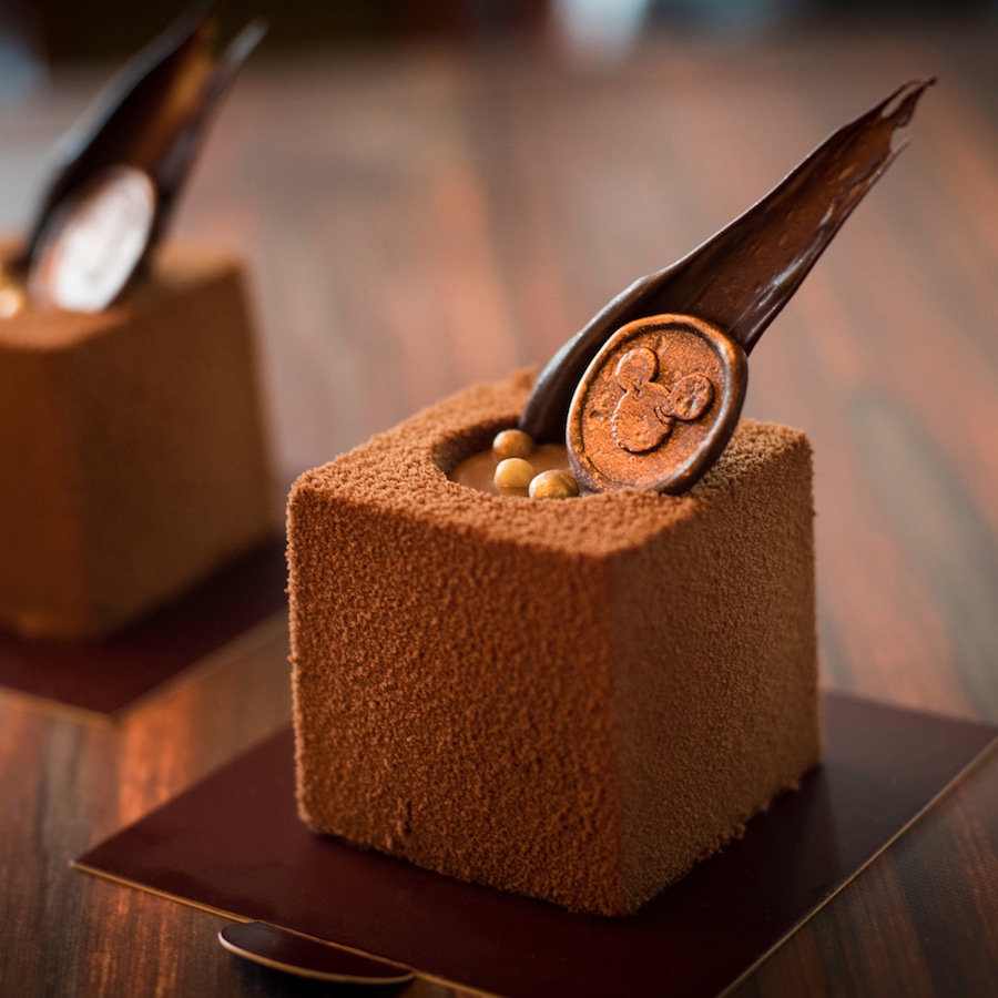 Chocolate Caramel Mousse at Roaring Fork at Disney’s Wilderness Lodge