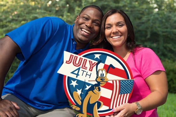 Stars and Stripes prop for Independence Day