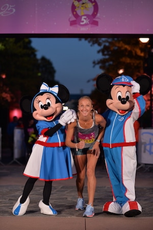 Olympian Paula Radcliffe at a runDisney Race