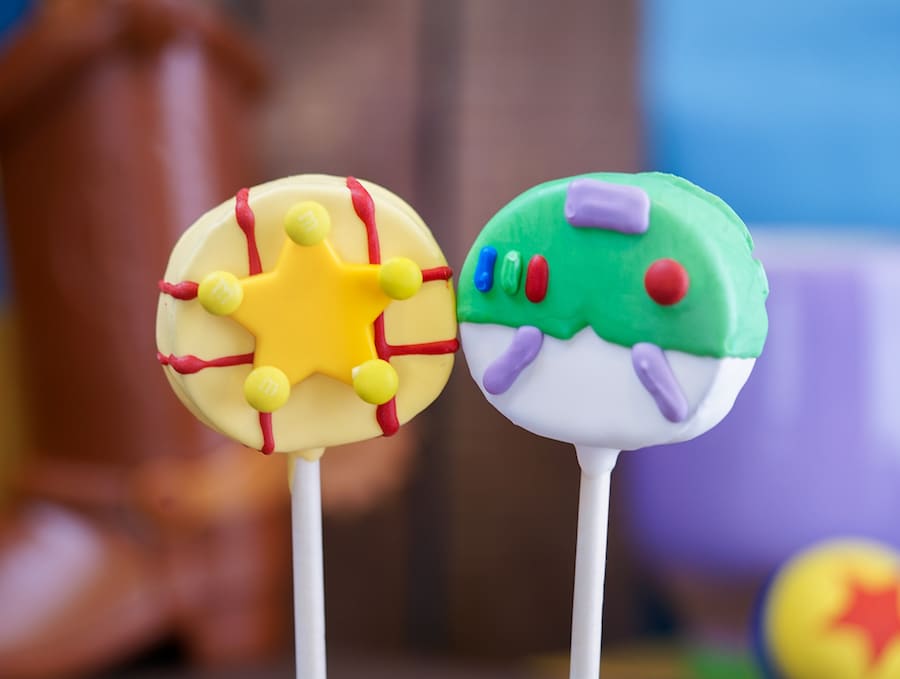 Pixar Themed Cake Pops
