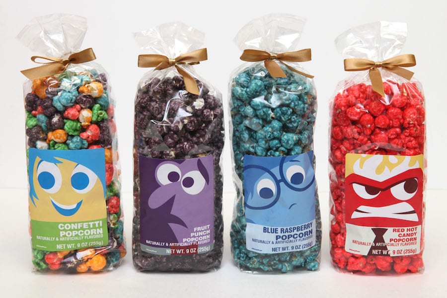 Pixar themed popcorn