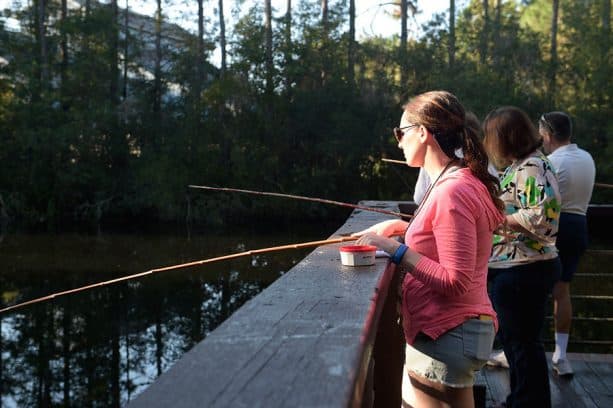 | The Main Street Mouse Fishin Hole at Old Man Island at Disneys Port Orleans Resort Riverside