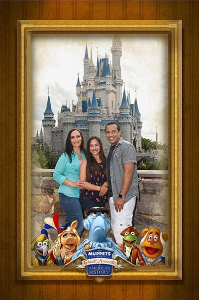 Disney PhotoPass opportunity at Sleepy Hollow in Liberty Square at Walt Disney World Resort