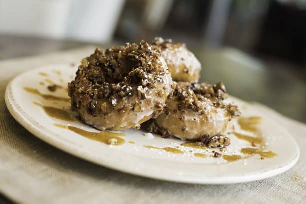 Bacon Pecan Doughnuts at Chef Art Smiths Homecomin at Disney Springs