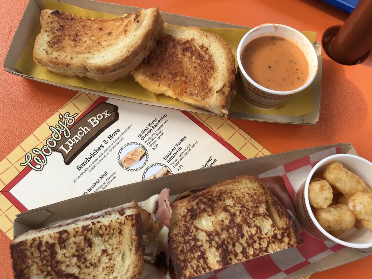 Disney Grilled Cheese Sandwich Recipe from Toy Story Land - Eating