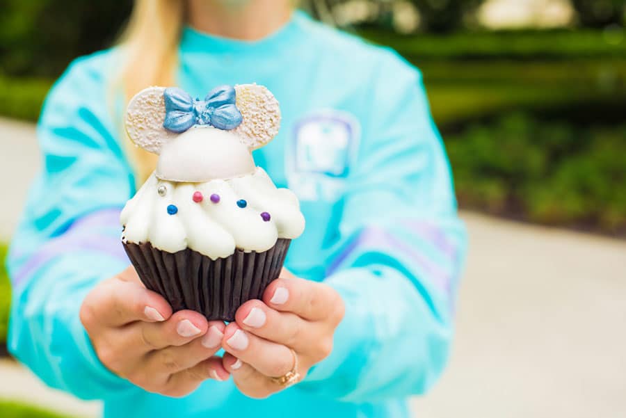 Iridescent Cupcake at Contempo Café at Disneys Contemporary Resort