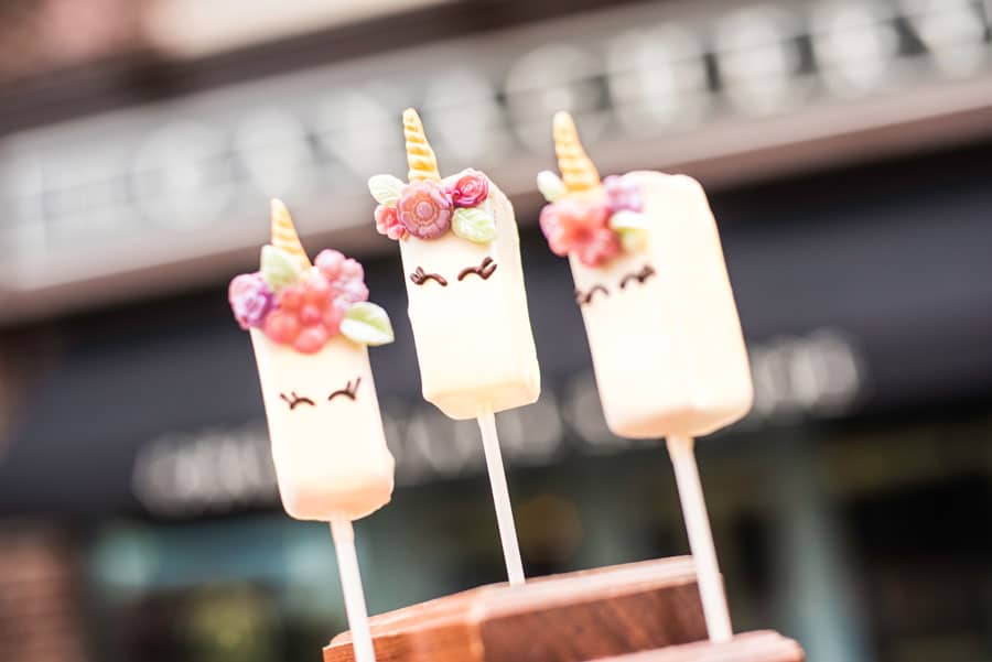 Unicorn Ganache Pop at the Ganachery at Disney Springs