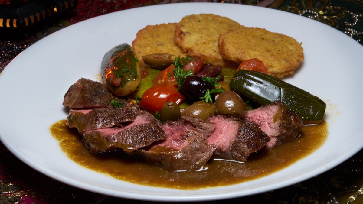 Pan Seared Lamb Loin Medallions at Restaurant Marrakesh at Epcot