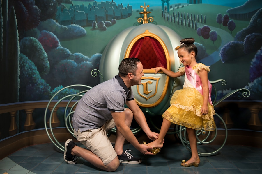 Magic Shot featuring Cinderellas Fairy Godmother at Disney Springs