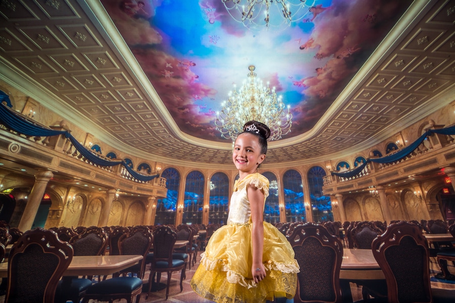 Girl Posing in the Disney PhotoPass Studio at Disney Springs