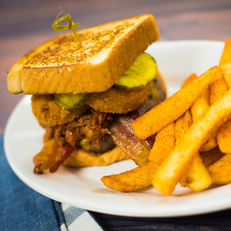Southwest BBQ Burger at ABC Commissary at Disney’s Hollywood Studios