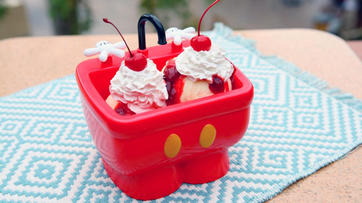 | The Main Street Mouse Mickeys Kitchen Sink at Plaza Ice Cream Parlor at Magic Kingdom Park