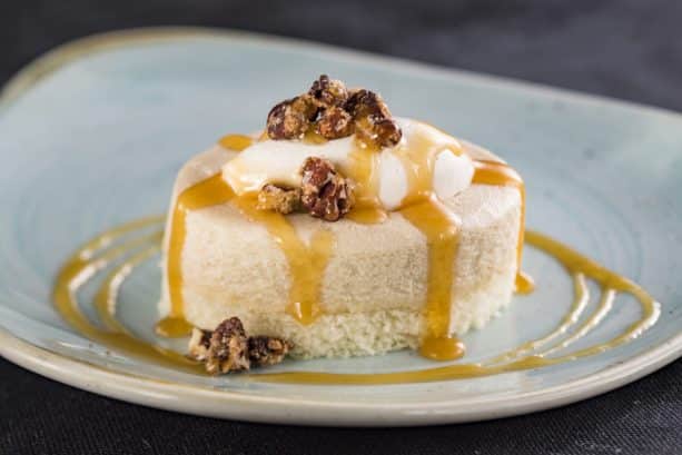 Maple Bourbon Cheesecake at The Cheese Studio Marketplace for the Epcot International Food & Wine Festival