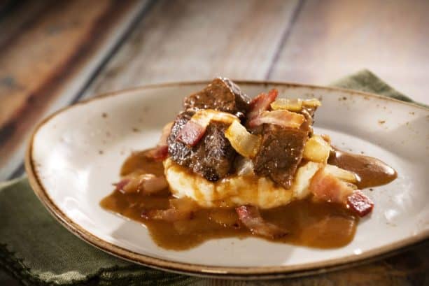 Beer braised Beed at the France Marketplace for the Epcot International Food Wine Festival