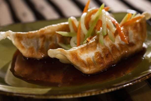 Chicken Dumplings at the China Marketplace for the Epcot International Food Wine Festival
