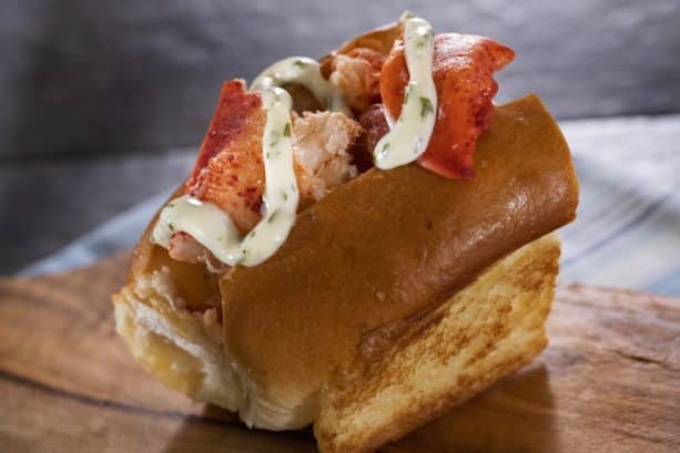 New England Lobster Roll at the Hops Barely Marketplace for the Epcot International Food Wine Festival