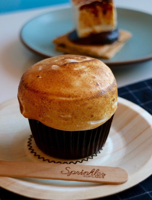 S’more Cupcake from Sprinkles at Disney Springs