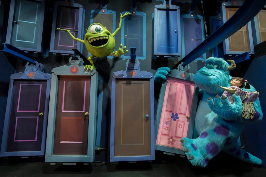 | The Main Street Mouse Monsters Inc Mike and Sulley to the Rescue at Disney California Adventure Park