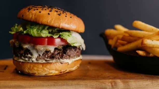 | The Main Street Mouse Linz Angus Burger at Stk Orlando at Disney Springs