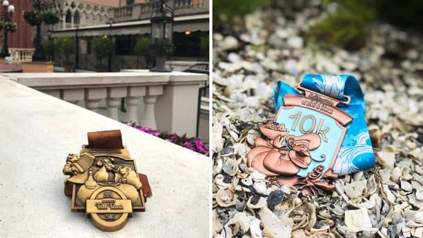 2018 Disney Wine & Dine Half Marathon Weekend Medals