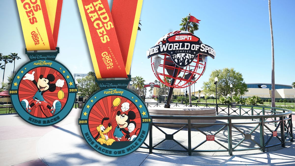 2018 runDisney Kids Races Finisher Medals