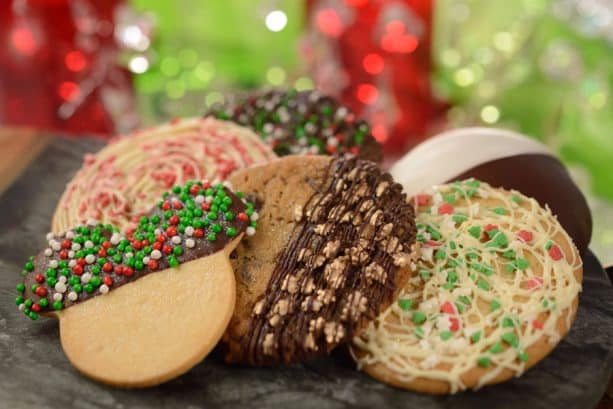 | The Main Street Mouse Holiday Cookie Stroll Cookies at Epcot International Festival of the Holidays