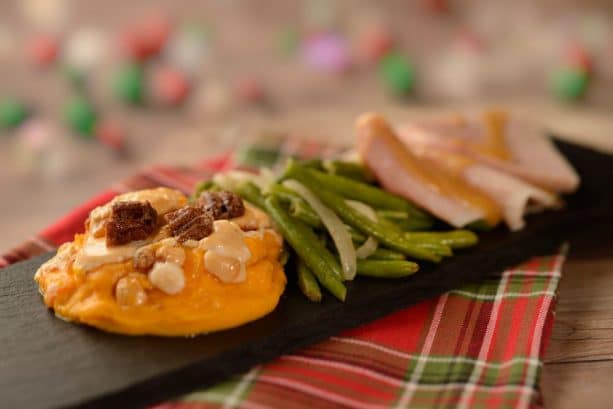 | The Main Street Mouse Hand carved Smoked Ham from American Holiday Table at Epcot International Festival of the Holidays