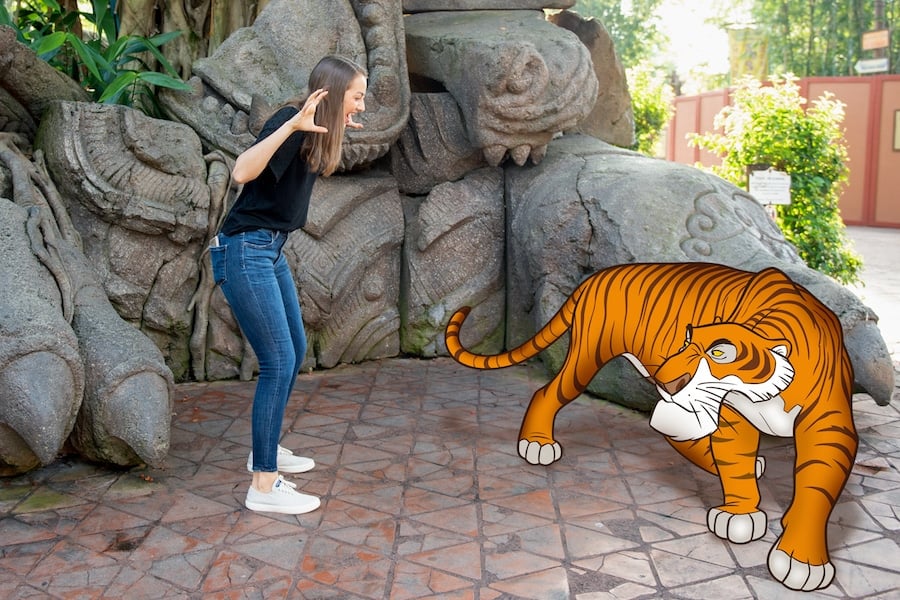 Animated Magic Shot from Disney PhotoPass at Disney's Animal Kingdom Featuring 'The Lion King'