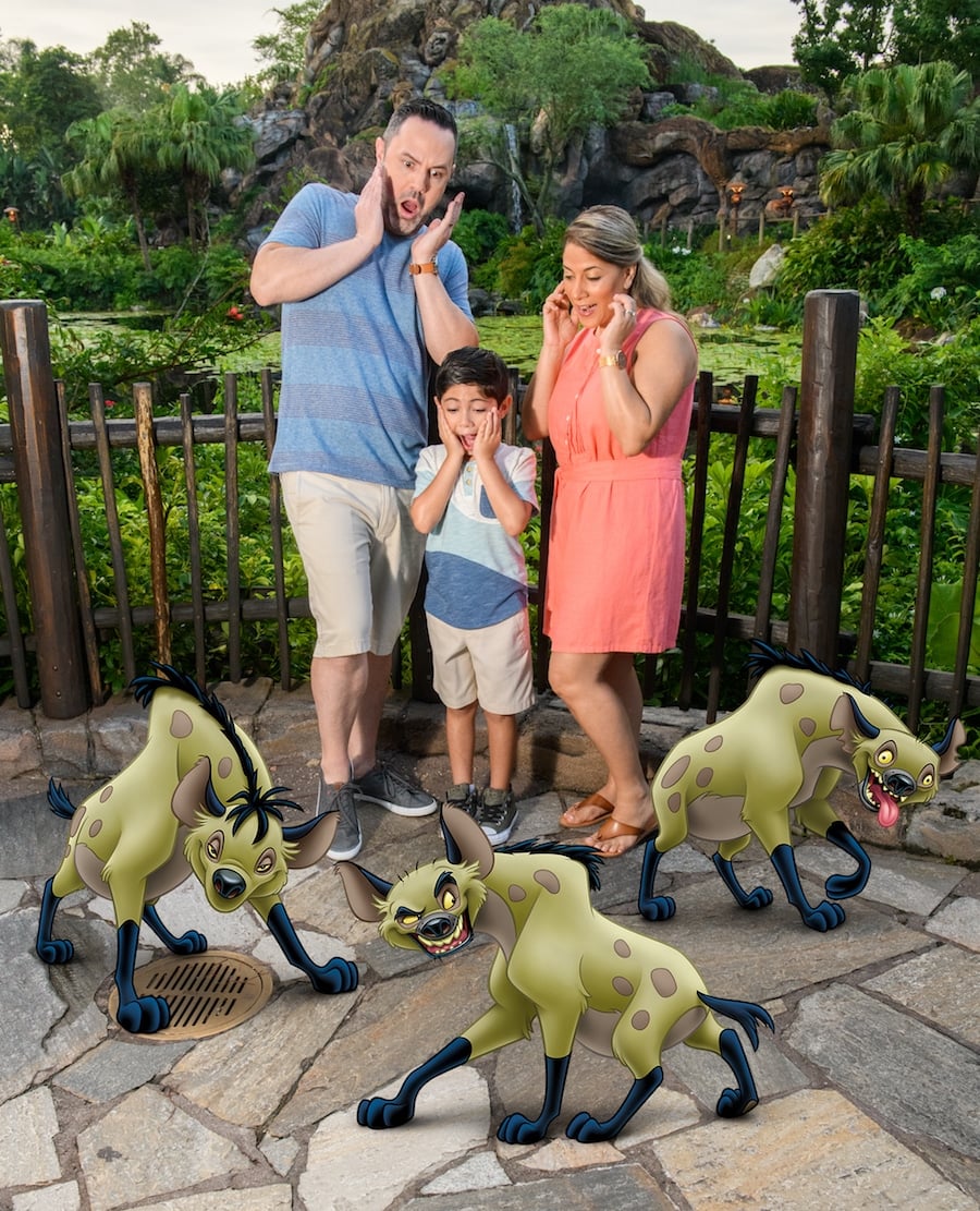 Animated Magic Shot from Disney PhotoPass at Disney's Animal Kingdom Featuring 'The Lion King'