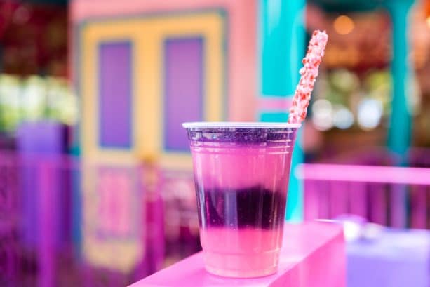 Wonderland Slush at Cheshire Café at Magic Kingdom Park