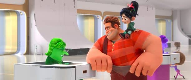 Scene from “Ralph Breaks the Internet”