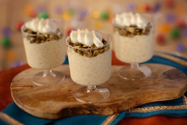 | The Main Street Mouse Tres Leches Rice Pudding from Feast of the Three Kings at Epcot International Festival of the Holidays