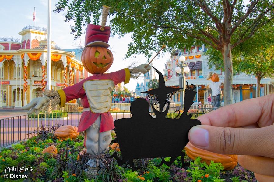 Lock, Shock and Barrel Silhouettes at Magic Kingdom Park