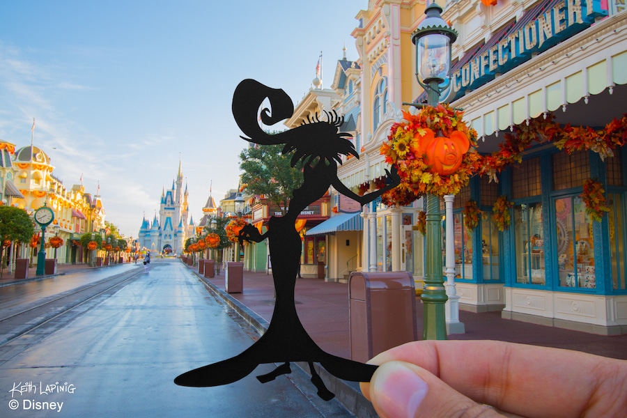 Yzma Silhouette at Magic Kingdom Park
